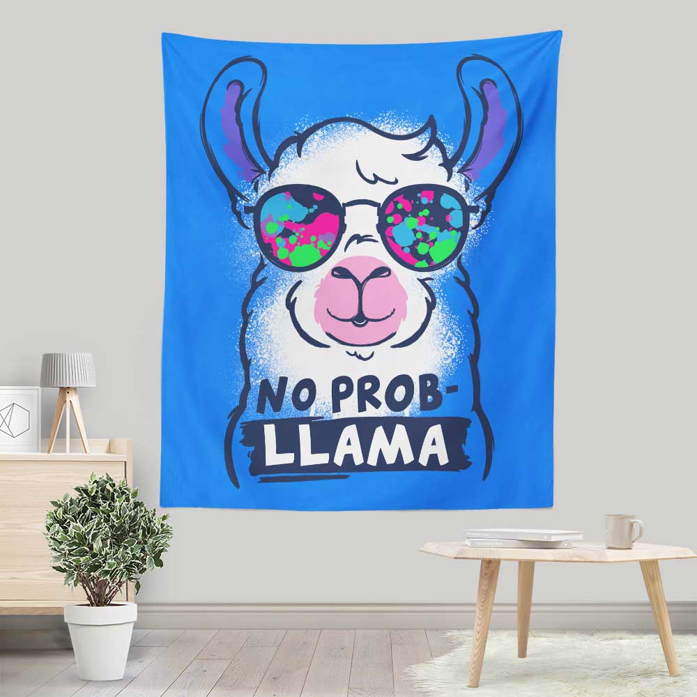 No Probllama - Wall Tapestry