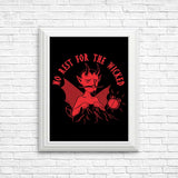 No Rest for the Wicked - Posters & Prints