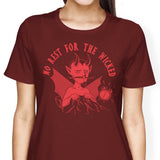 No Rest for the Wicked - Women's Apparel