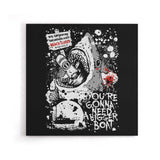 No Swimming - Canvas Print