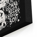 No Swimming - Canvas Print