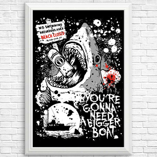 No Swimming - Posters & Prints