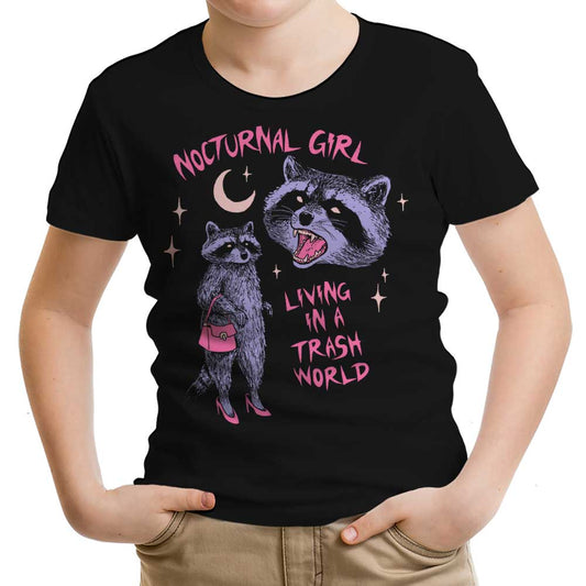 Nocturnal Girl - Youth Apparel