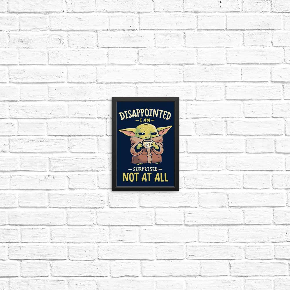 Not At All - Posters & Prints