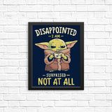 Not At All - Posters & Prints