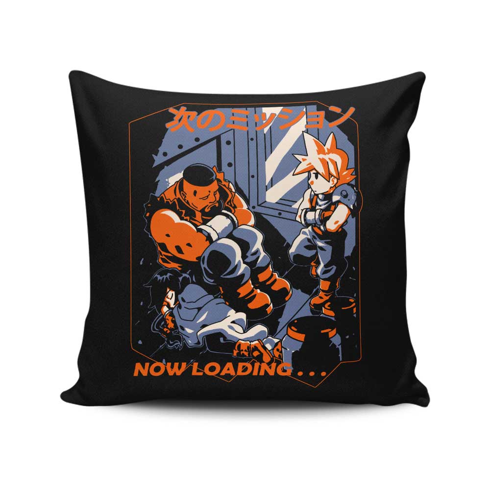 Now Loading - Throw Pillow