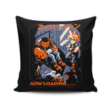 Now Loading - Throw Pillow