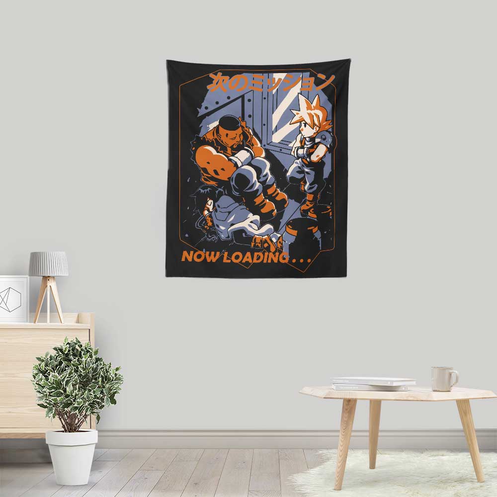 Now Loading - Wall Tapestry