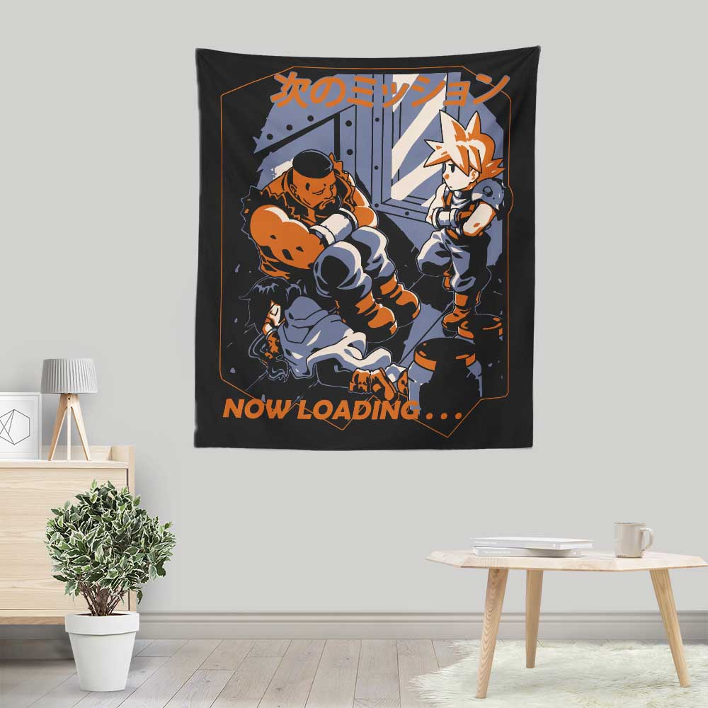 Now Loading - Wall Tapestry