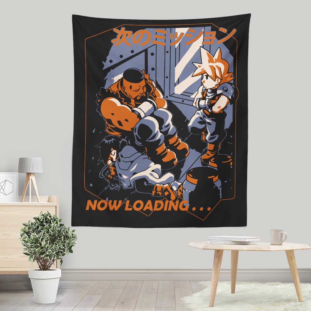Now Loading - Wall Tapestry