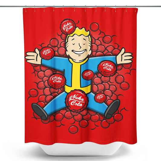 Nuclear Beauty - Shower Curtain
