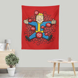 Nuclear Beauty - Wall Tapestry