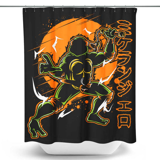Nunchaku Power - Shower Curtain