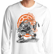Nunchaku Sumi-e - Long Sleeve T-Shirt