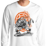 Nunchaku Sumi-e - Long Sleeve T-Shirt