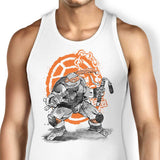 Nunchaku Sumi-e - Tank Top