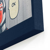 OK Snips - Canvas Print