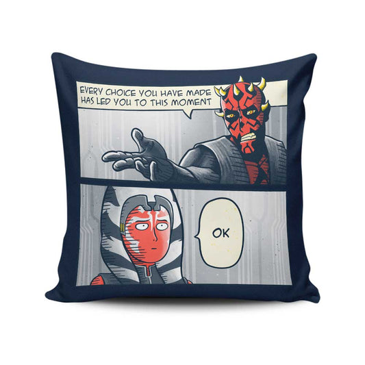OK Snips - Throw Pillow