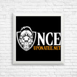 OUAT Shield Logo - Posters & Prints