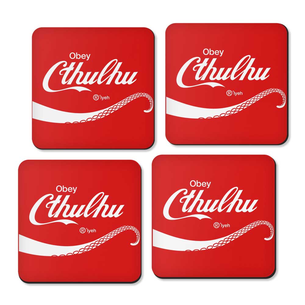 Obey Cthulhu - Coasters