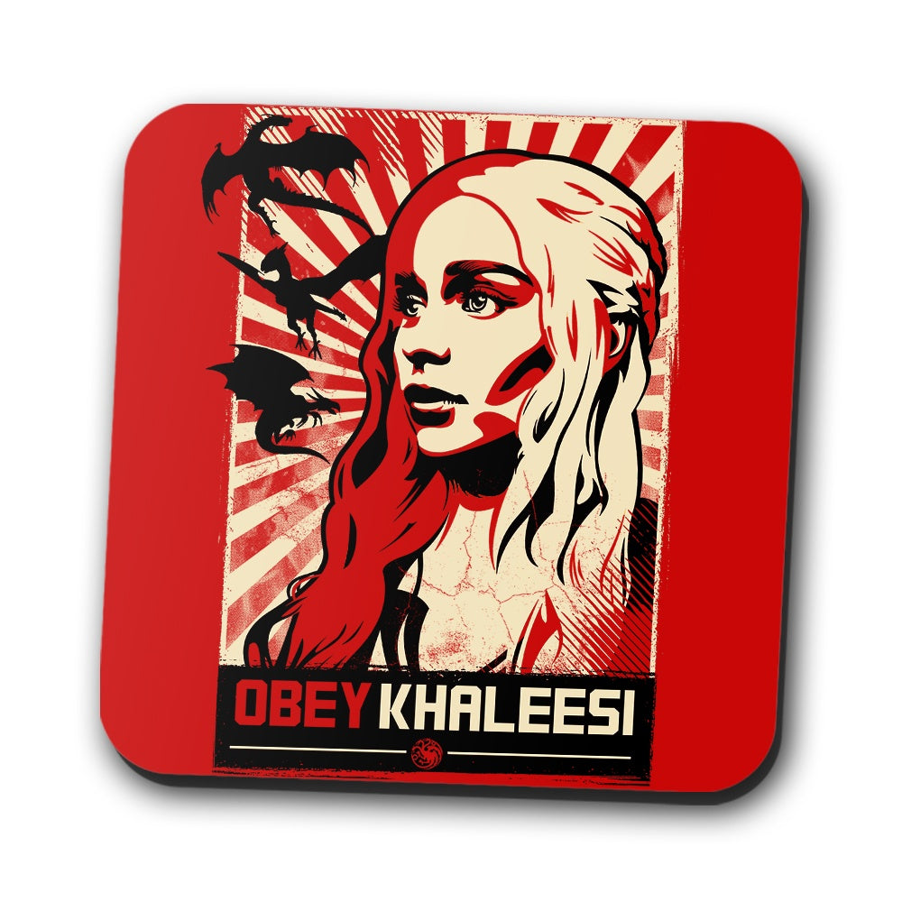 Obey Khaleesi - Coasters