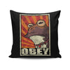 Obey - Throw Pillow