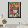 Obey - Wall Tapestry