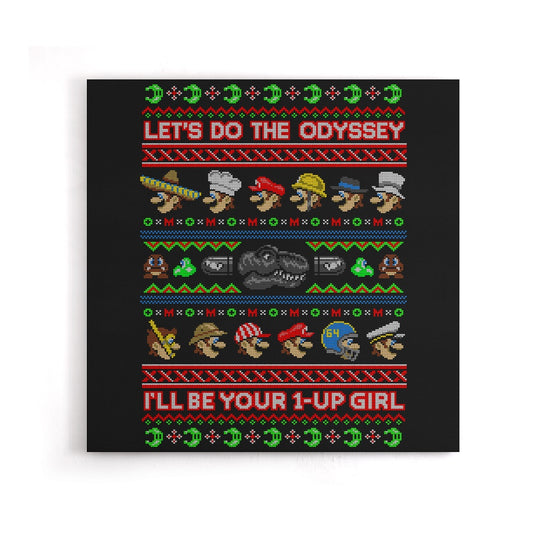 Odyssey Sweater - Canvas Print