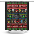 Odyssey Sweater - Shower Curtain