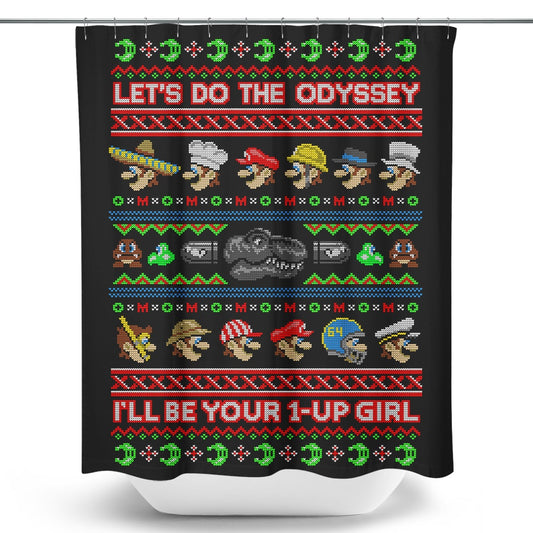 Odyssey Sweater - Shower Curtain