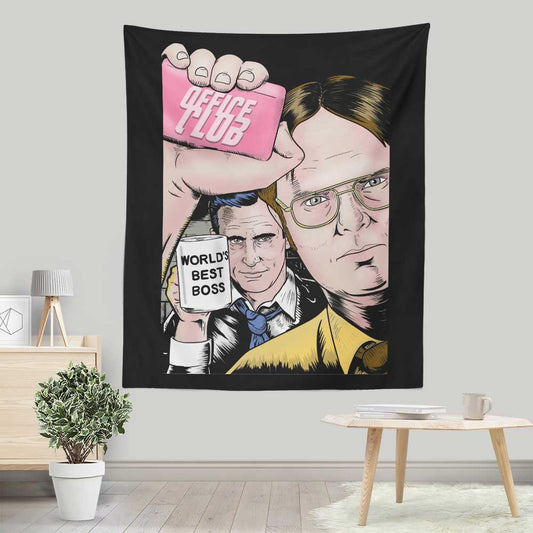 Office Club - Wall Tapestry