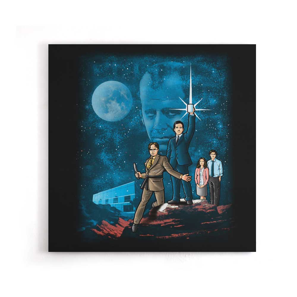 Office Wars - Canvas Print