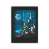 Office Wars - Canvas Print