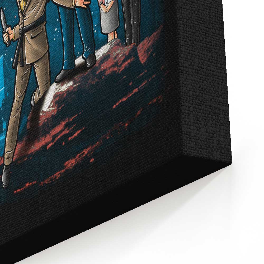 Office Wars - Canvas Print