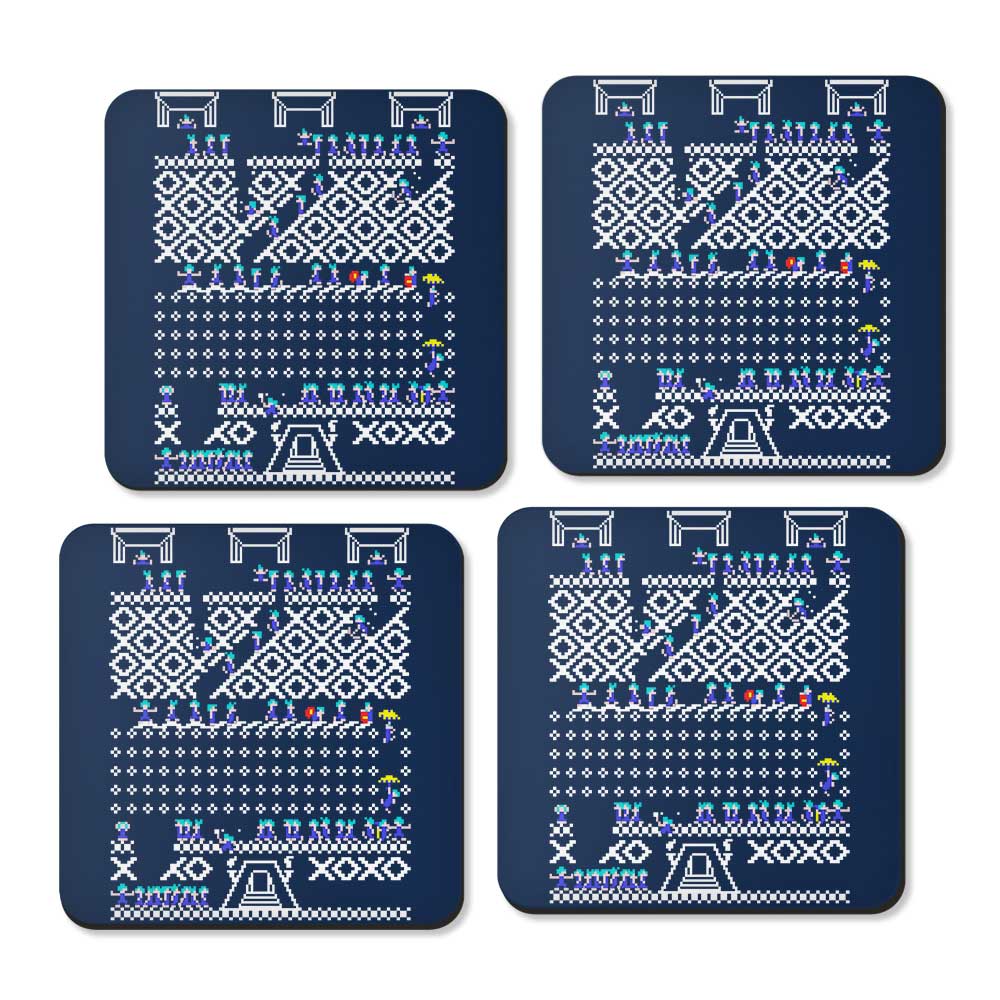 Oh No, It's Christmas - Coasters