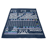 Oh No, It's Christmas - Fleece Blanket