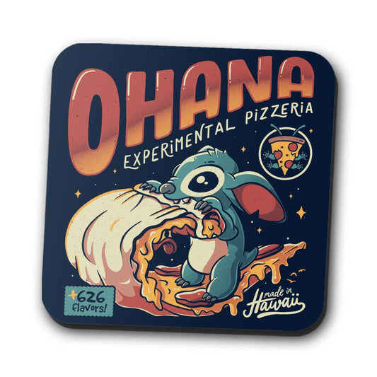 Ohana Pizzeria - Coasters