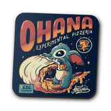 Ohana Pizzeria - Coasters