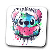 Ohana Watercolormelon - Coasters