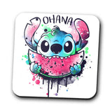 Ohana Watercolormelon - Coasters