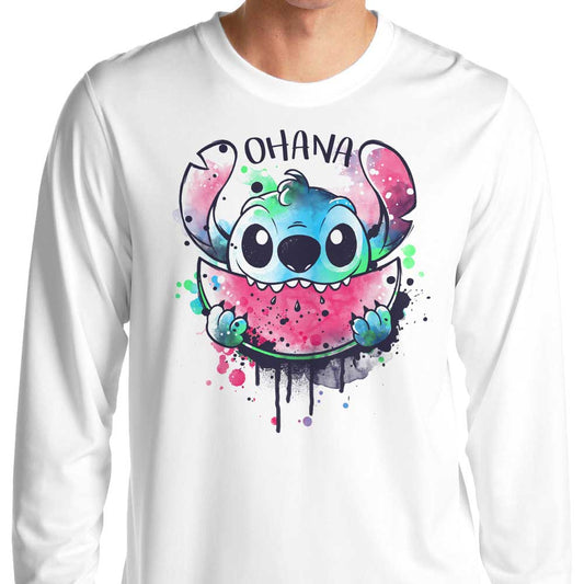 Ohana Watercolormelon - Long Sleeve T-Shirt