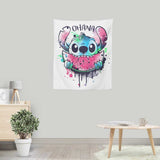 Ohana Watercolormelon - Wall Tapestry