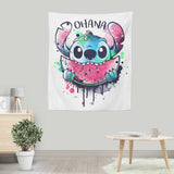 Ohana Watercolormelon - Wall Tapestry
