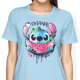 Ohana Watercolormelon - Women's Apparel