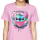 Ohana Watercolormelon - Women's Apparel