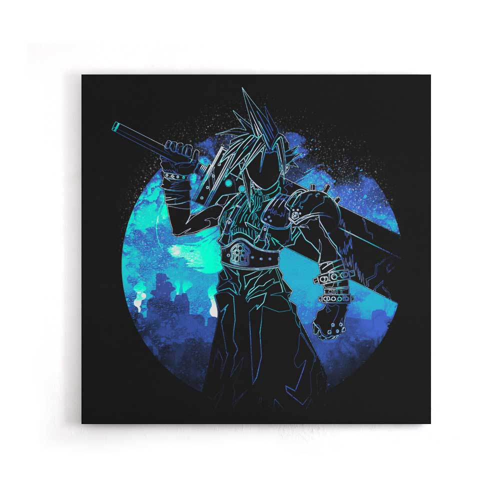 Omni Slash Orb - Canvas Print