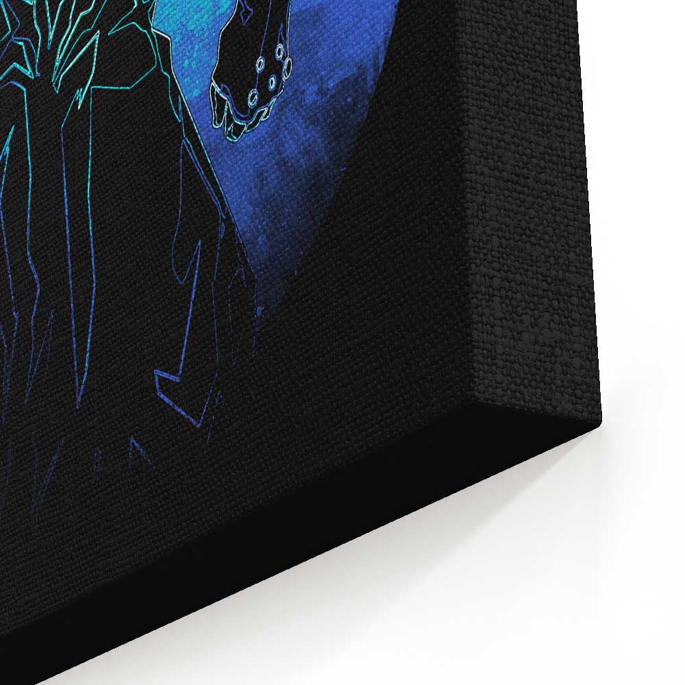 Omni Slash Orb - Canvas Print