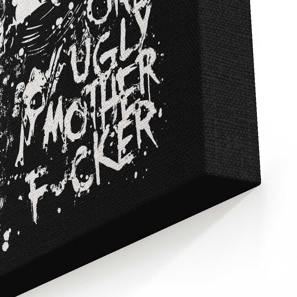 One Ugly Hunter - Canvas Print