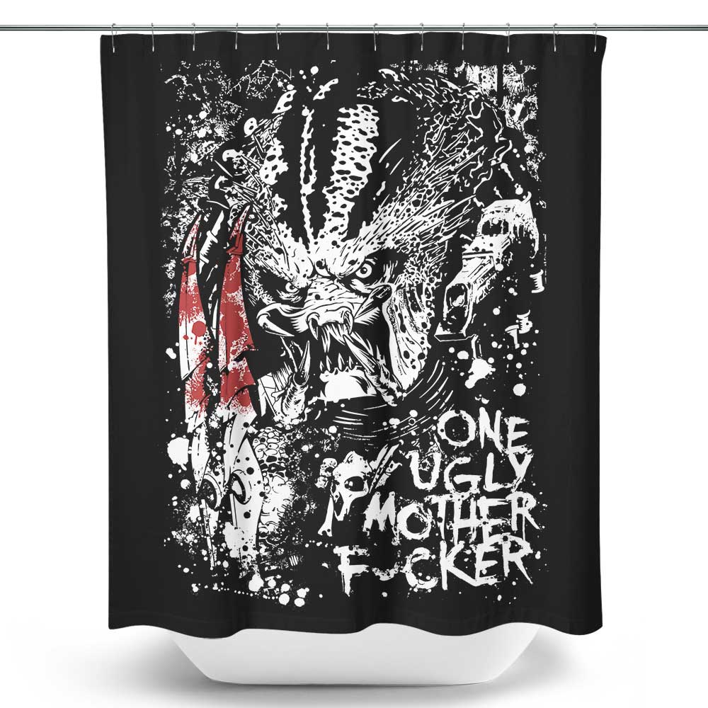One Ugly Hunter - Shower Curtain