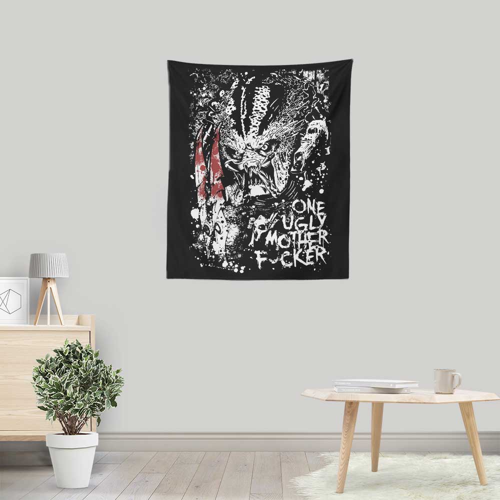 One Ugly Hunter - Wall Tapestry